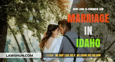 Idaho's Common Law Marriage Requirements and Duration