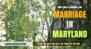 Maryland's Common Law Marriage Requirements Explained