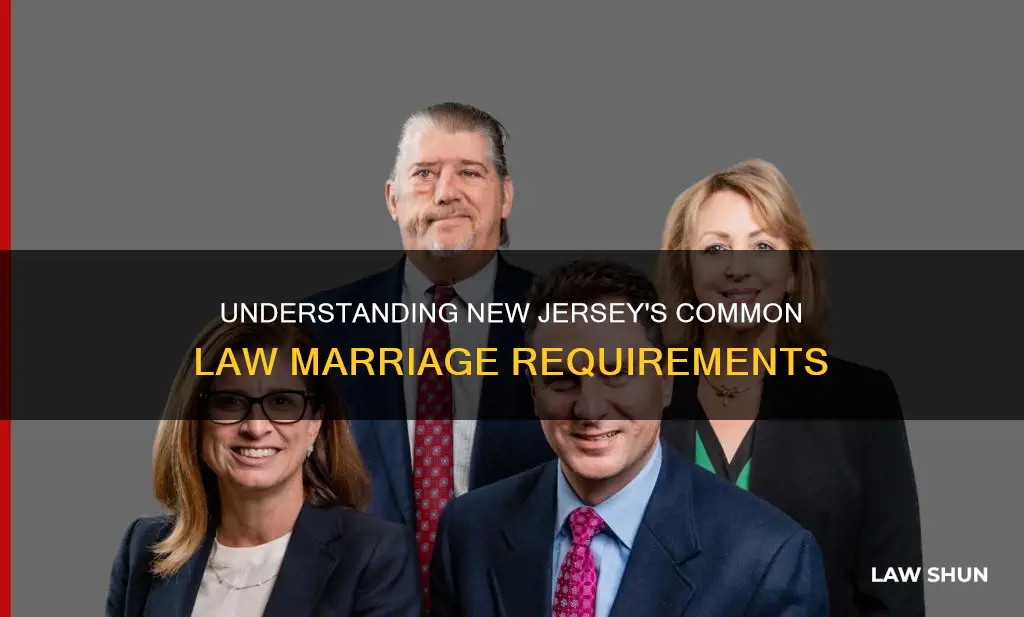 how long is common law marriage in nj