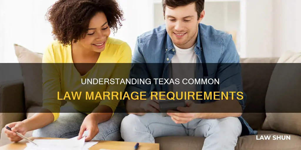 how long is common law marriage in tx