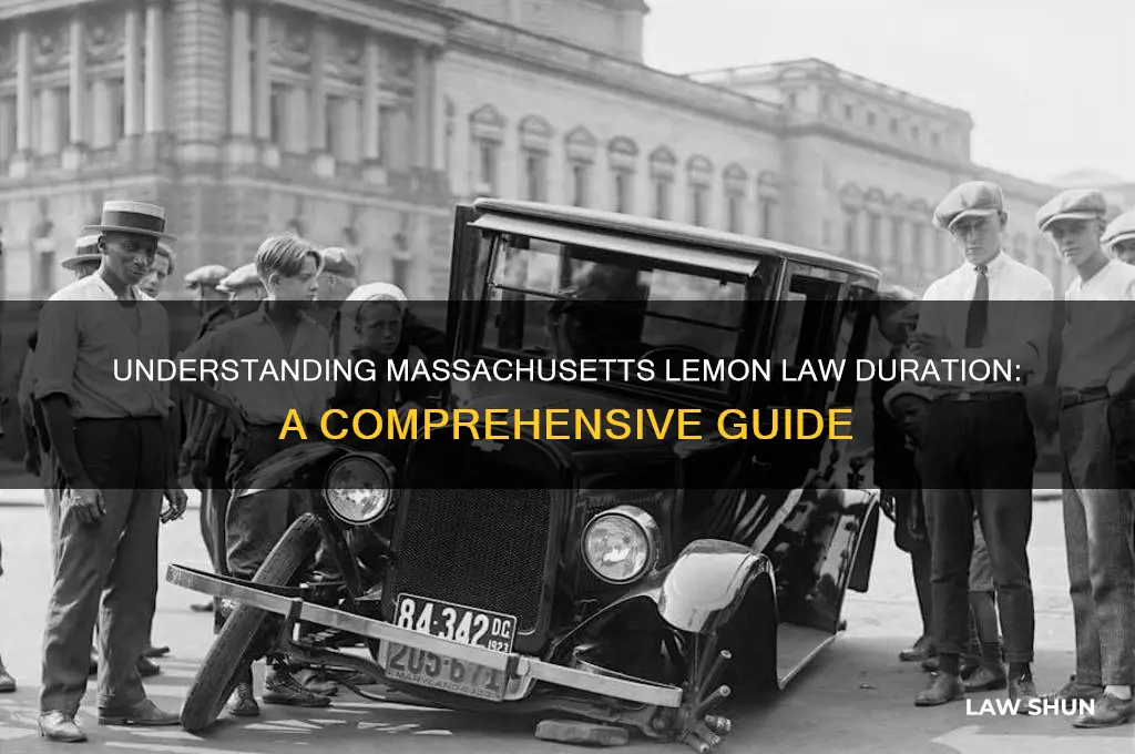 how long is lemon law in mass