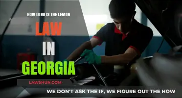 Georgia Lemon Law Duration: Understanding Your Rights and Time Limits