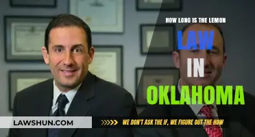 Oklahoma Lemon Law Duration: Understanding Your Rights and Time Limits