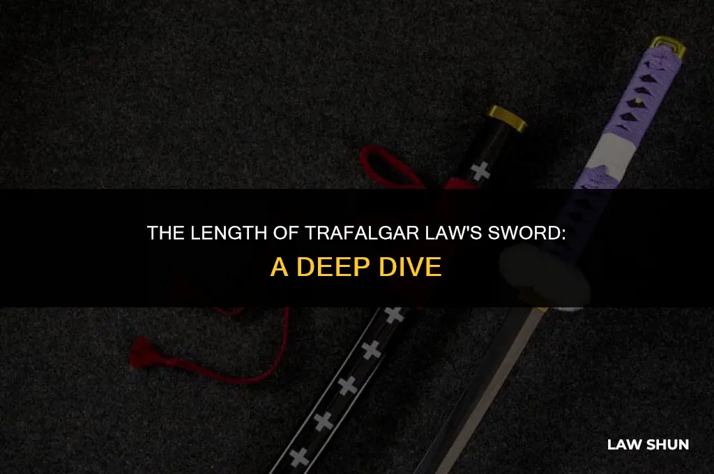 how long is trafalgar law sword