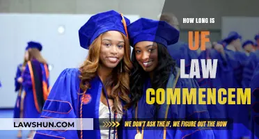 Understanding the Duration of UF Law Commencement Ceremonies