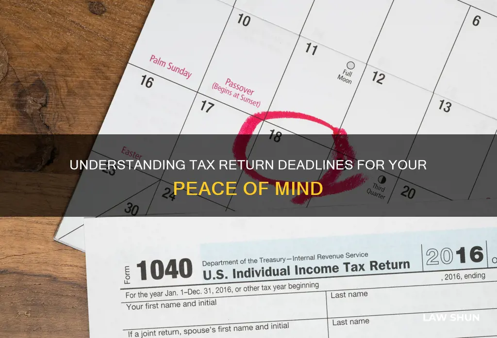 how long law tax return