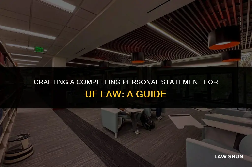 how long personal statement uf law