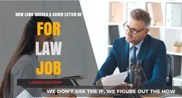 Crafting the Perfect Cover Letter Length for Law Careers