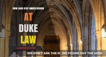 Duke Law Review Duration: Understanding the Timeline for Application Decisions