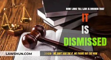 When Does Time Render a Broken Law Dismissible?