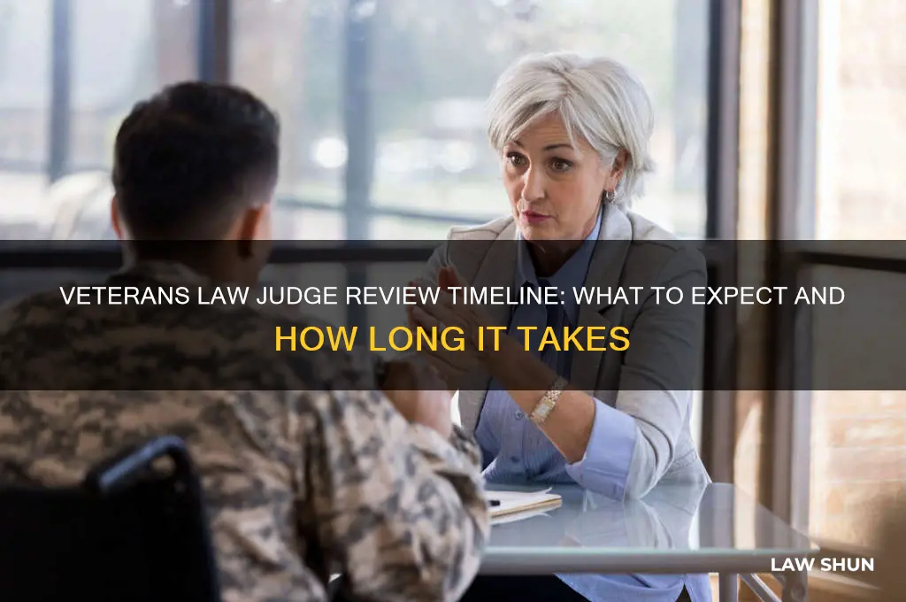how long till veterans law judge review