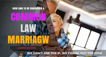 Understanding Common Law Marriage Requirements
