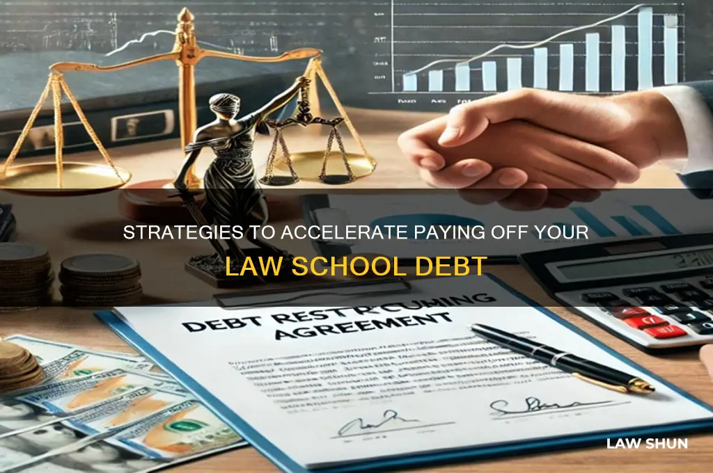 how long to pay off law student debt