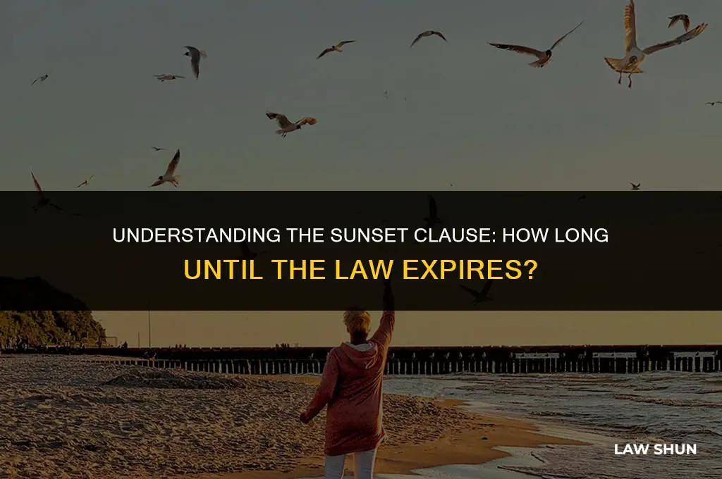 how long until the law expires