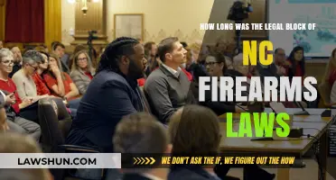 NC Firearms Laws Legal Block Duration: A Comprehensive Timeline