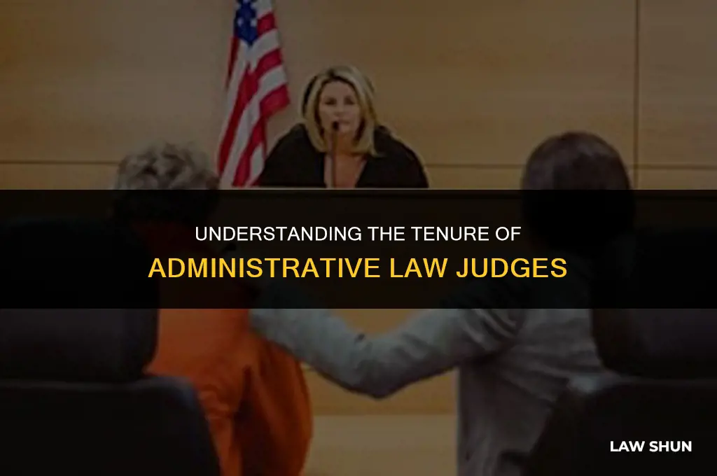 how longa re administrative law judges