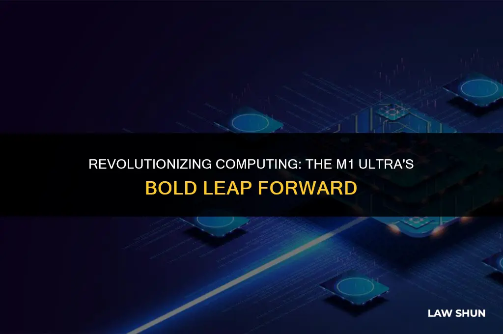 how m1 ultra keeps moore law