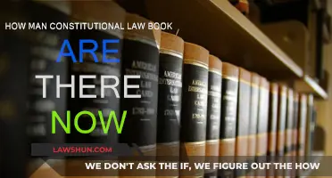 Constitutional Law Books: How Many Exist Today?