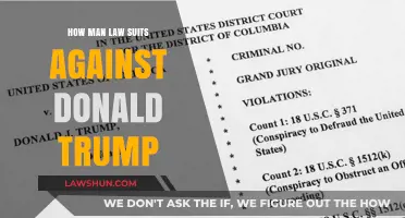 Legal Battles: The Numerous Lawsuits Filed Against Donald Trump