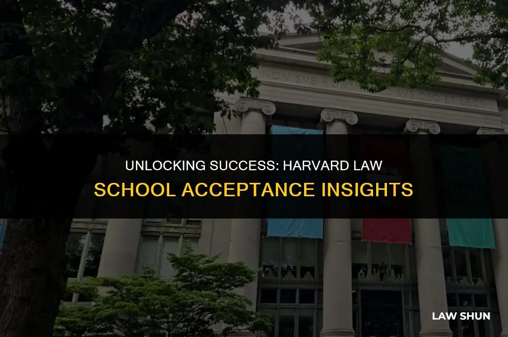 how many accepted to harvard law