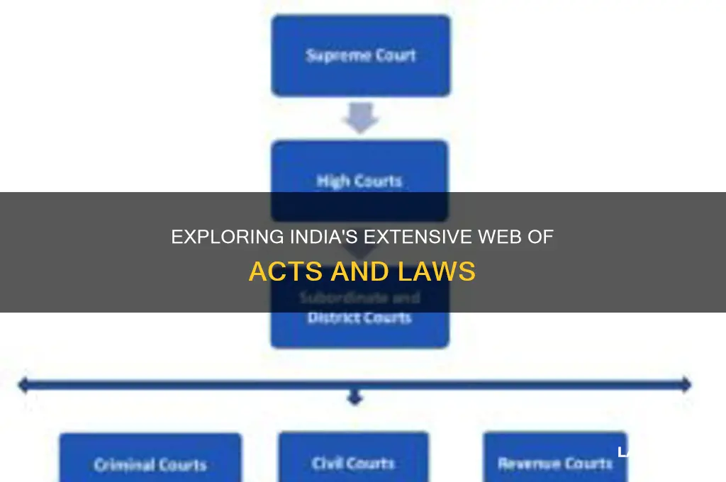 how many act in india law