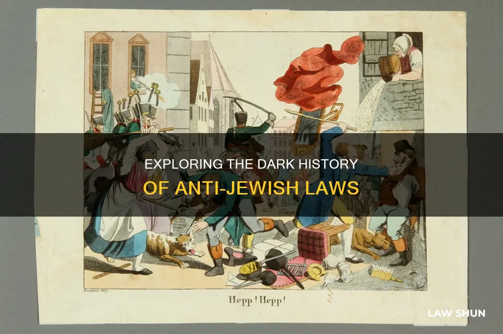 how many anti jewish laws were there