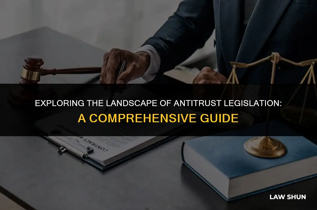 how many antitrust laws are there