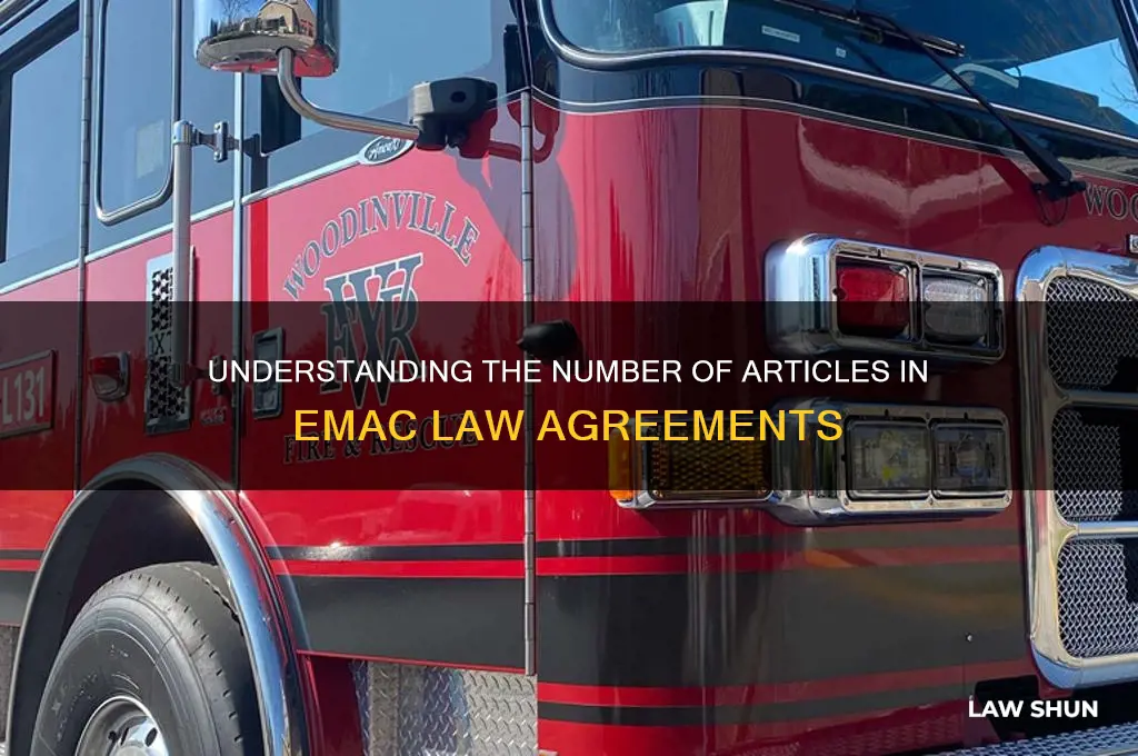 how many articles of agreement are there in emac law