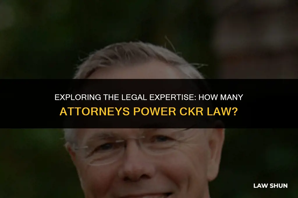 how many attorneys at ckr law