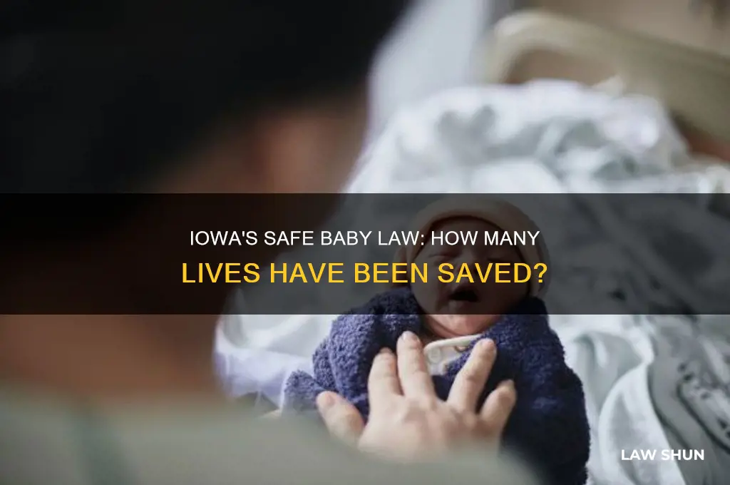 how many baby saved by safe baby law in iowa
