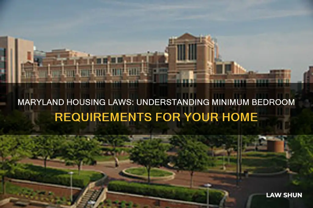 how many bedrooms do i need by law in md