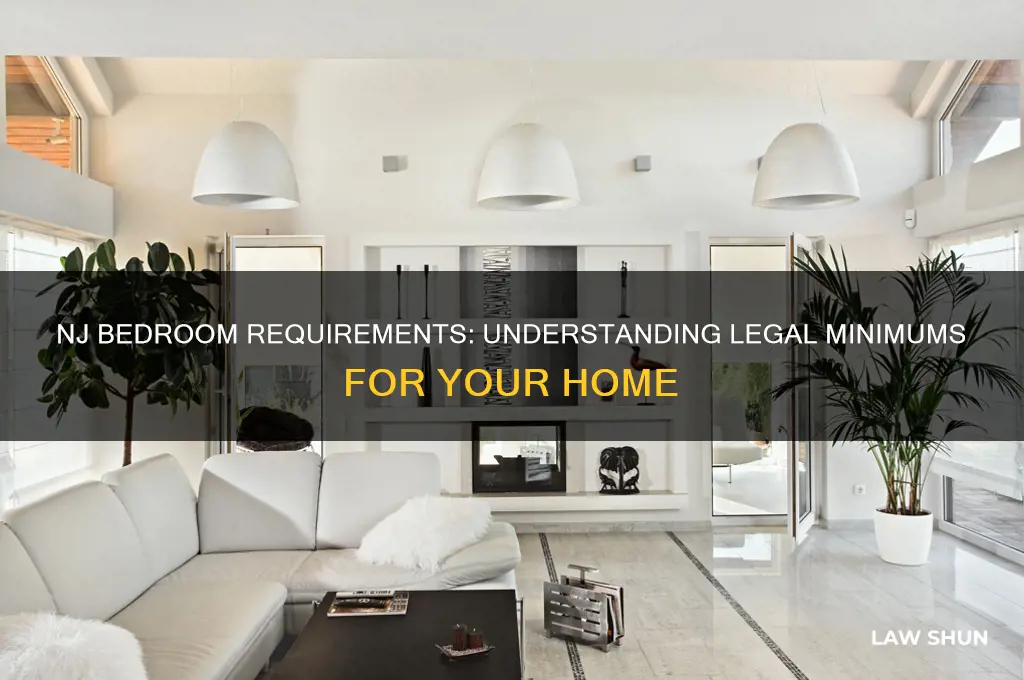 how many bedrooms do i need by law in nj