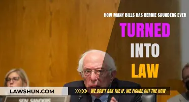 Bernie Sanders' Legislative Legacy: Bills Turned into Law Examined