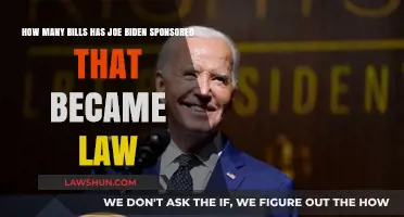 Joe Biden's Legislative Legacy: Bills Sponsored and Enacted into Law
