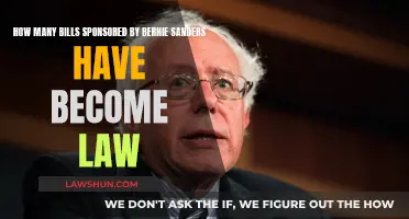 Bernie Sanders' Sponsored Bills: Law or No?