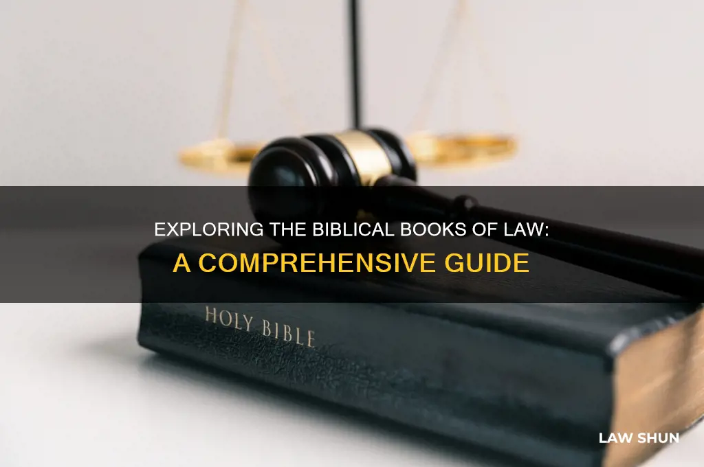 how many books of law are there in the bible