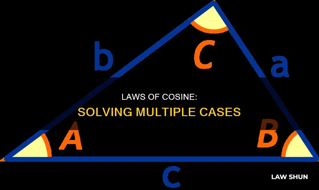 how many cases does the laws of consine solve