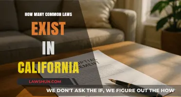 California's Common Law: How Many Exist Today?