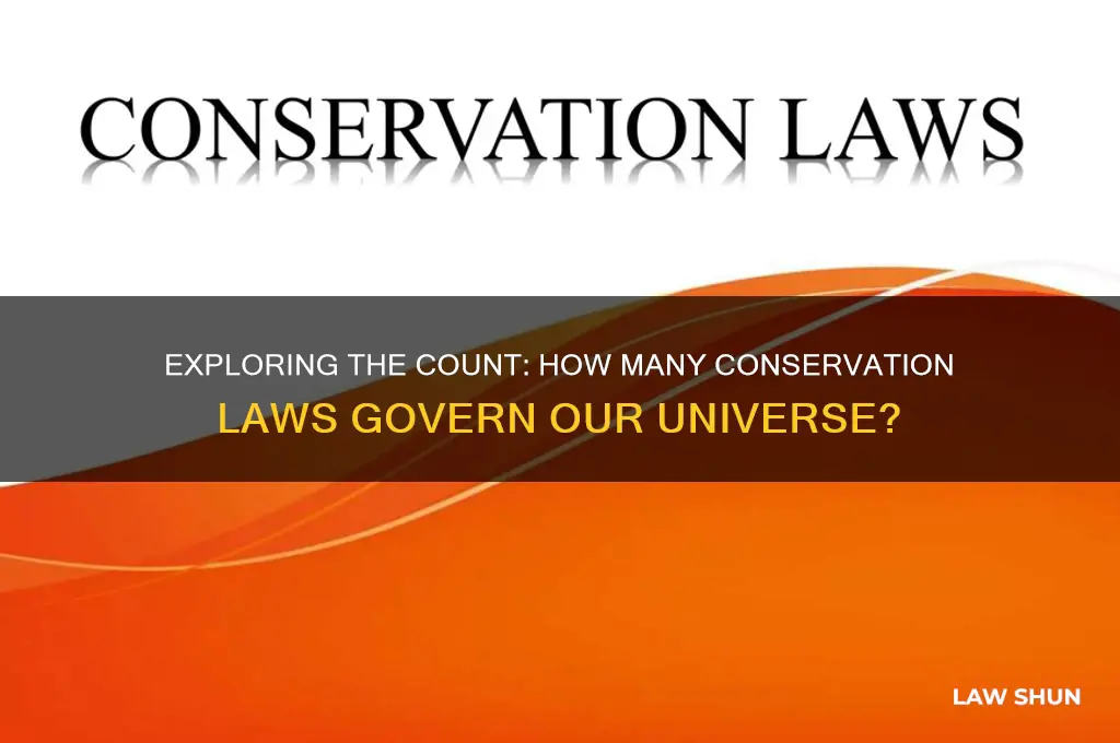 how many conservation laws are there