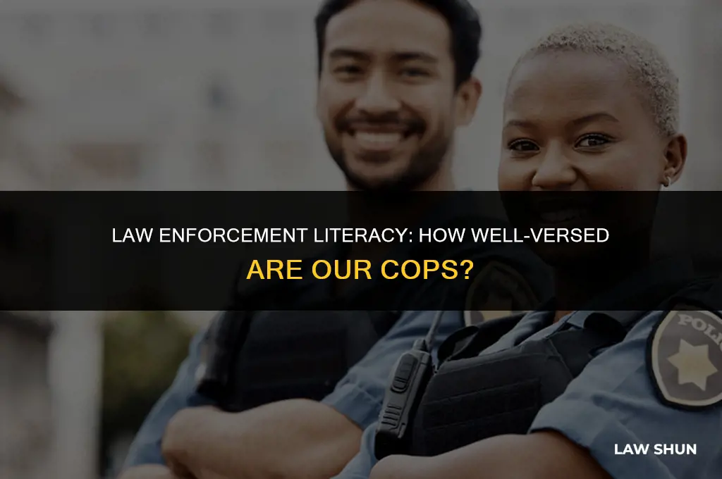 how many cops know the law