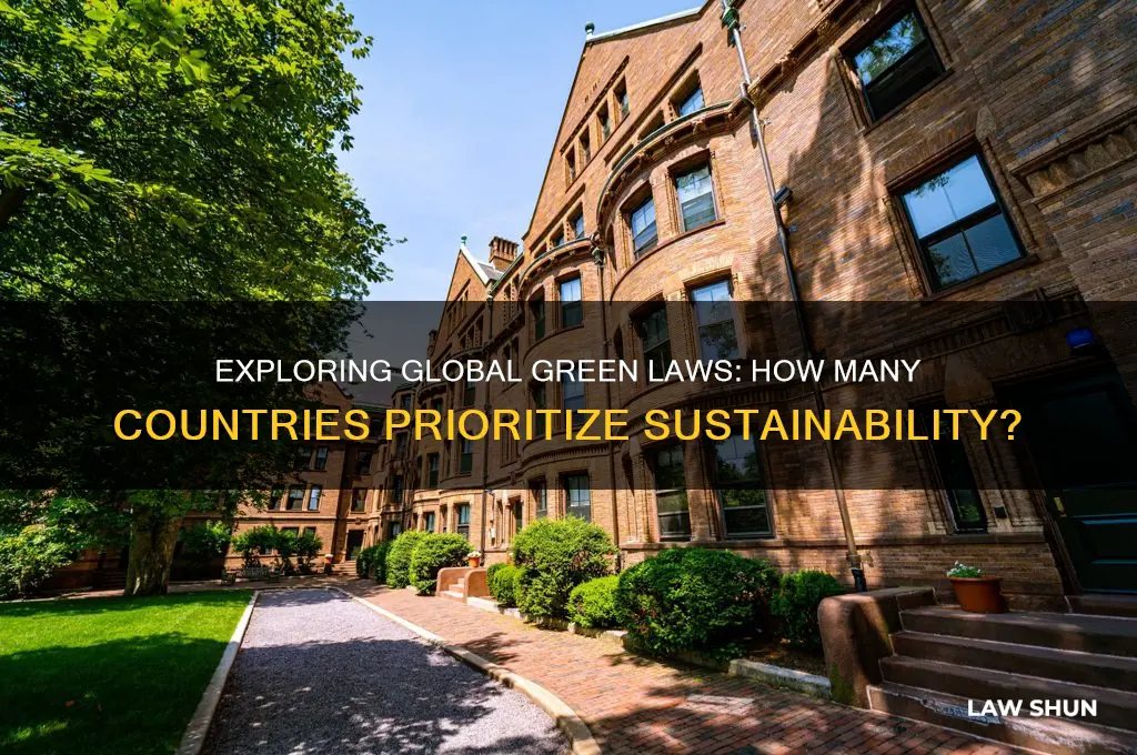 how many countries have green laws