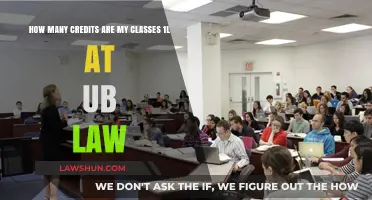 Understanding 1L Class Credit Requirements at UB Law School
