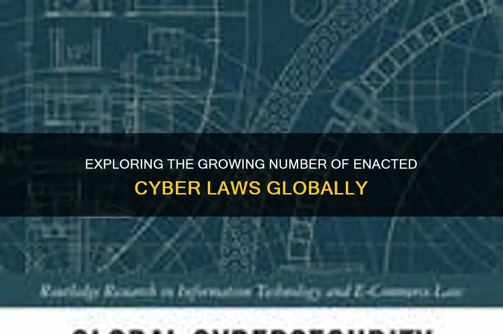 how many cyber related laws have been encacted