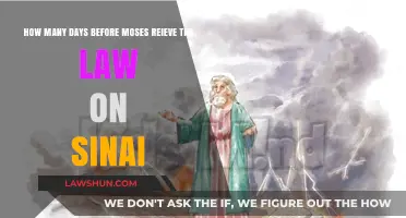 When Did Moses Receive the Law on Sinai?