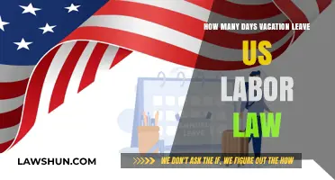 Understanding US Labor Law: Vacation Leave Days Explained