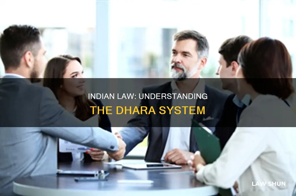 how many dhara in indian law