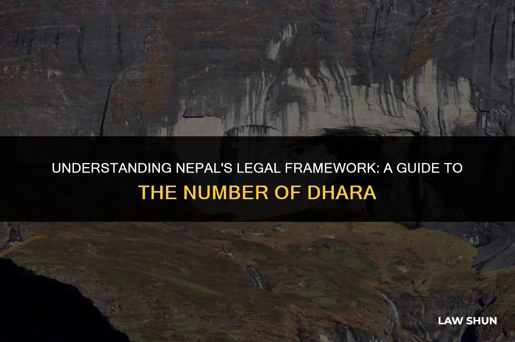 how many dhara in nepal law