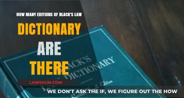 Exploring the Numerous Editions of Black's Law Dictionary: A Comprehensive Guide