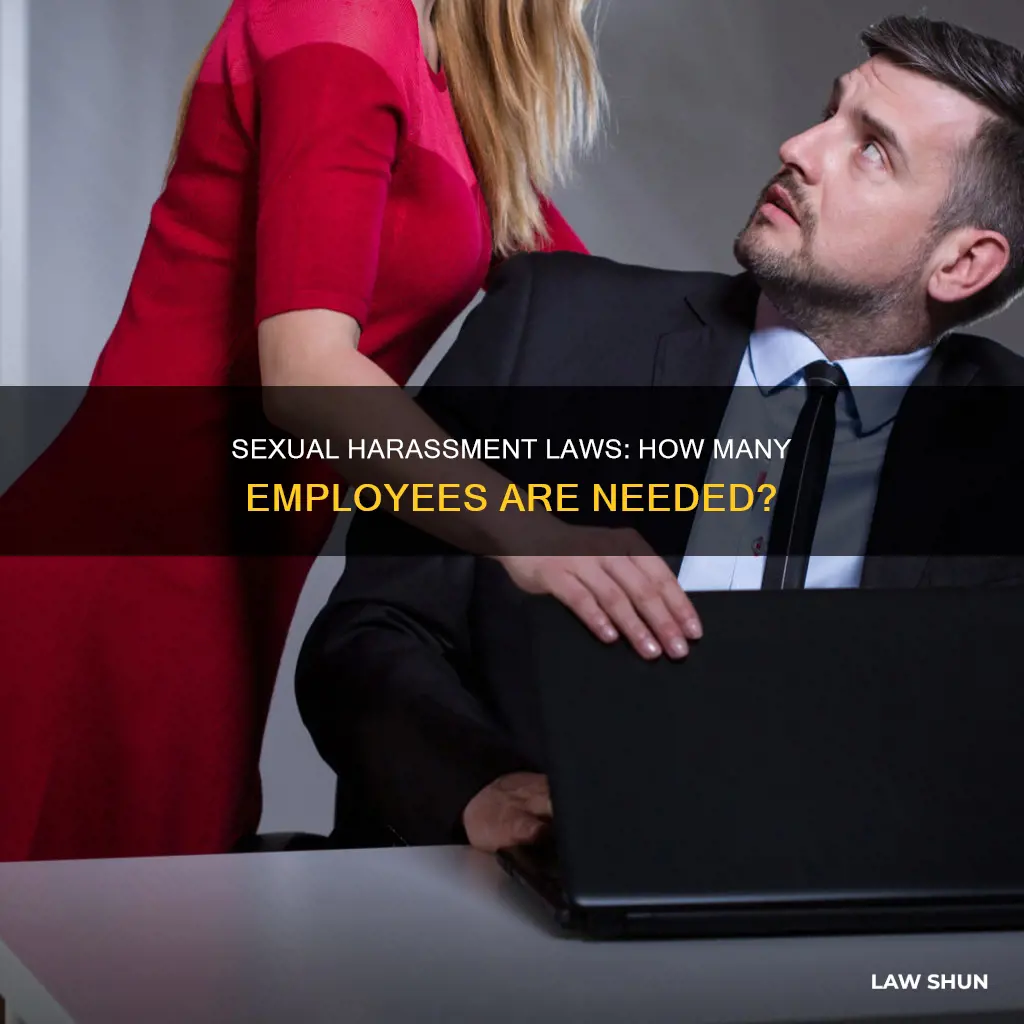 how many employees for sexual harassment laws to apply