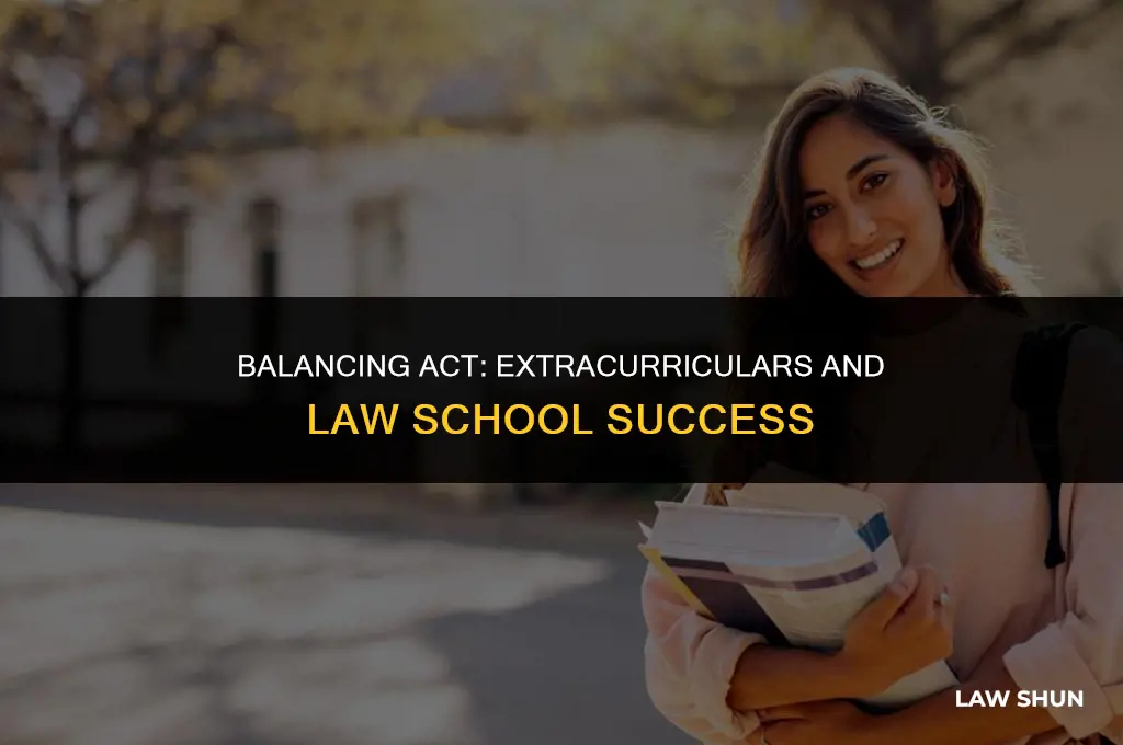 how many extracurriculars for law scool